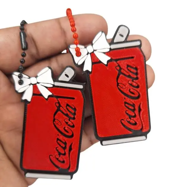 Coca-Cola 3D Print Can Opener Keychain