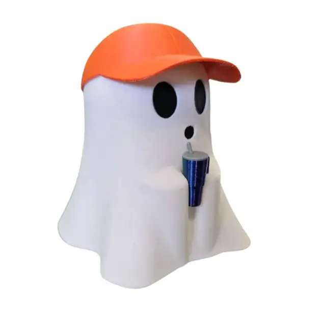 Ghost with Mini Stanley Cup 3D Printed