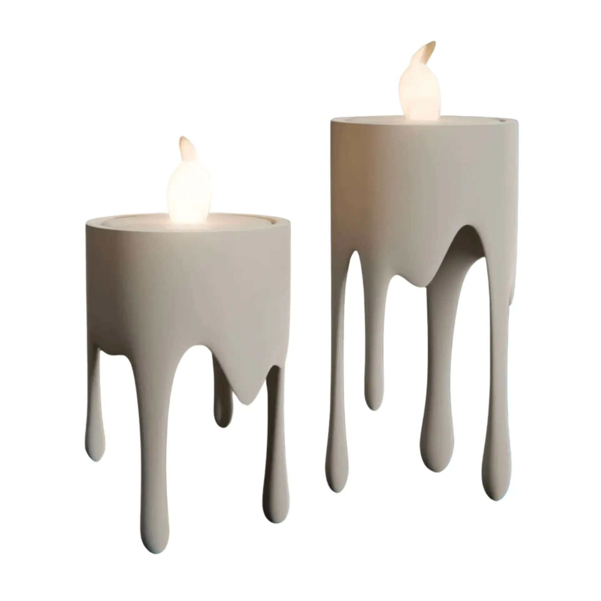 Dripping Wax Candle Holder – 3D Printed Halloween Decor - Image 2