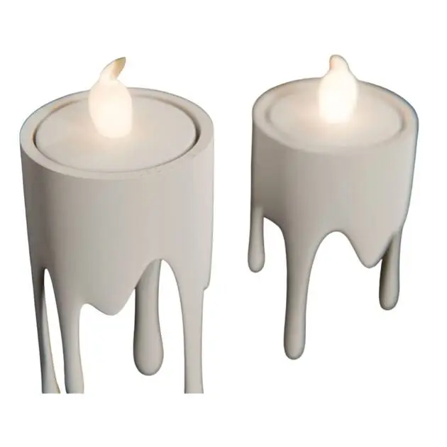 Dripping Wax Candle Holder – 3D Printed Halloween Decor