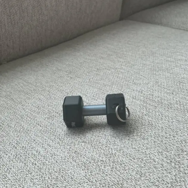 small weight keychain