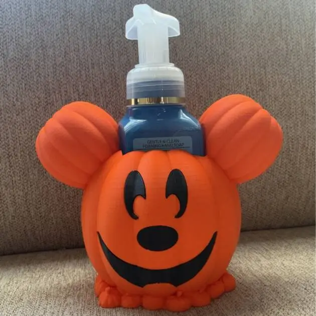 Pumpkin soap holder