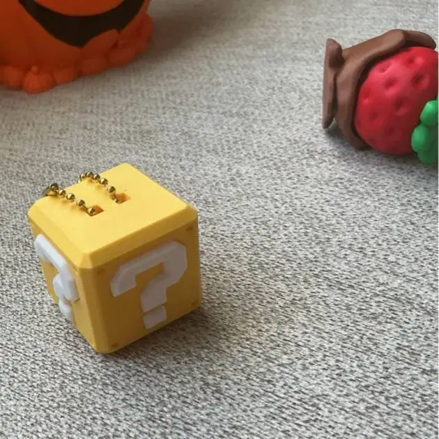 Mario mystery box keychain